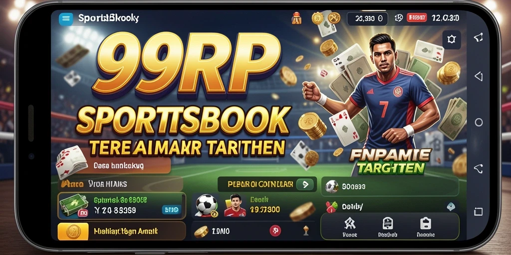 Screenshot 99RP menampilkan tampilan antarmuka taruhan yang menarik.