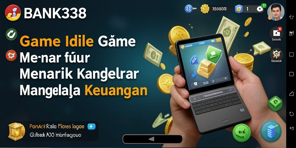 Tampilan gameplay BANK338 yang menunjukkan manajemen keuangan yang asyik.