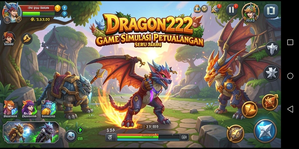 Tampilan gameplay menarik dari DRAGON222 dengan grafis berkualitas tinggi.