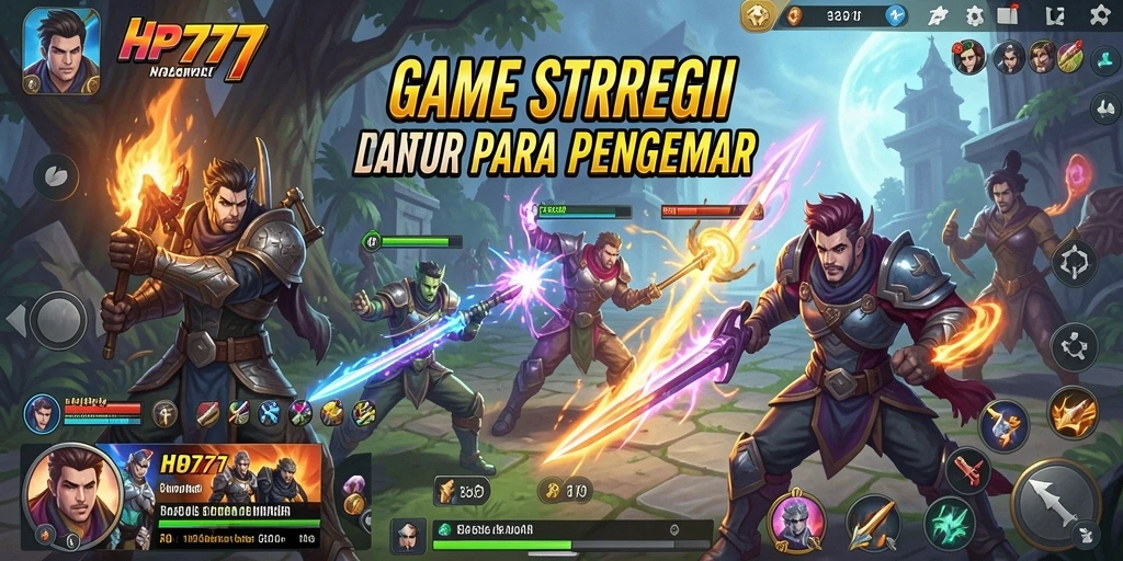 Tampilan gameplay HP777 yang mendebarkan dan penuh strategi.