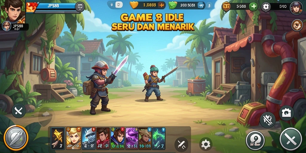Tampilan gameplay <strong>JPS88</strong> yang menawan dan menarik perhatian.