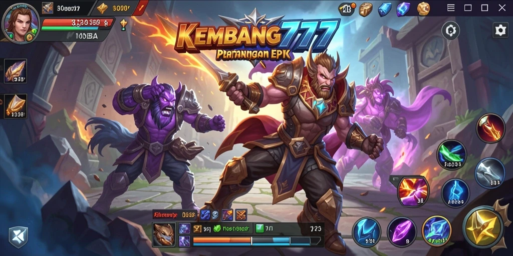 Gameplay intens KEMBANG777 dengan karakter dan strategi yang beragam.
