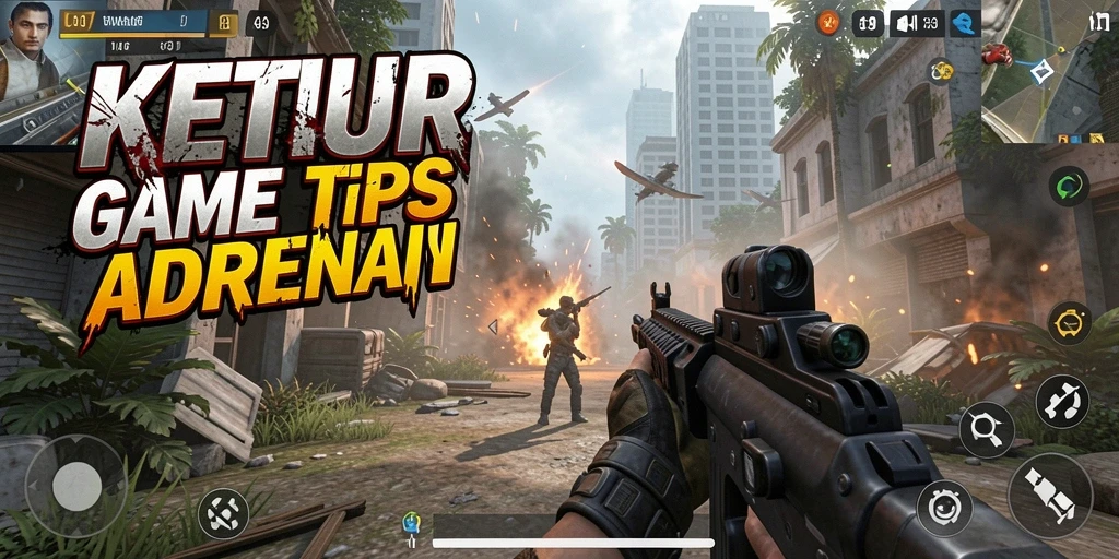 Tampilan gameplay KETUA yang menarik di dunia TPS.