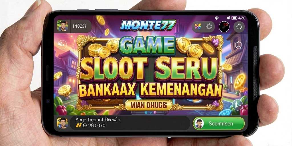 Tampilan screenshot MONTE77 menunjukkan pengalaman bermain slot yang mengasyikkan.