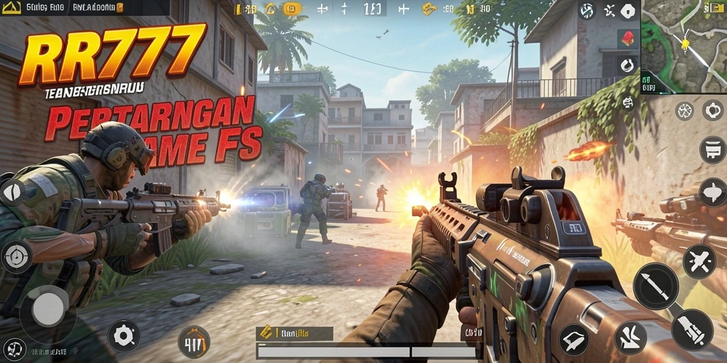 Gameplay intens di RR777 dengan aksi tembak-menembak yang mendebarkan.