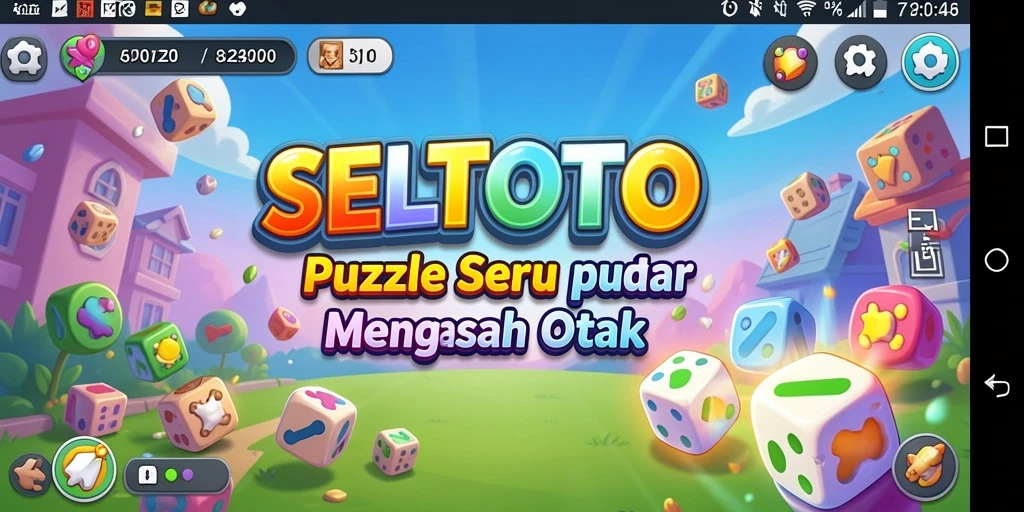 Tangkapan layar dari gameplay seru SELTOTO dengan tantangan Puzzle.